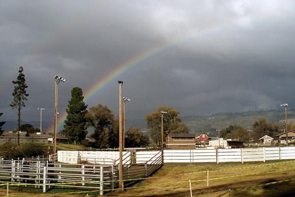 'Cross rainbow.