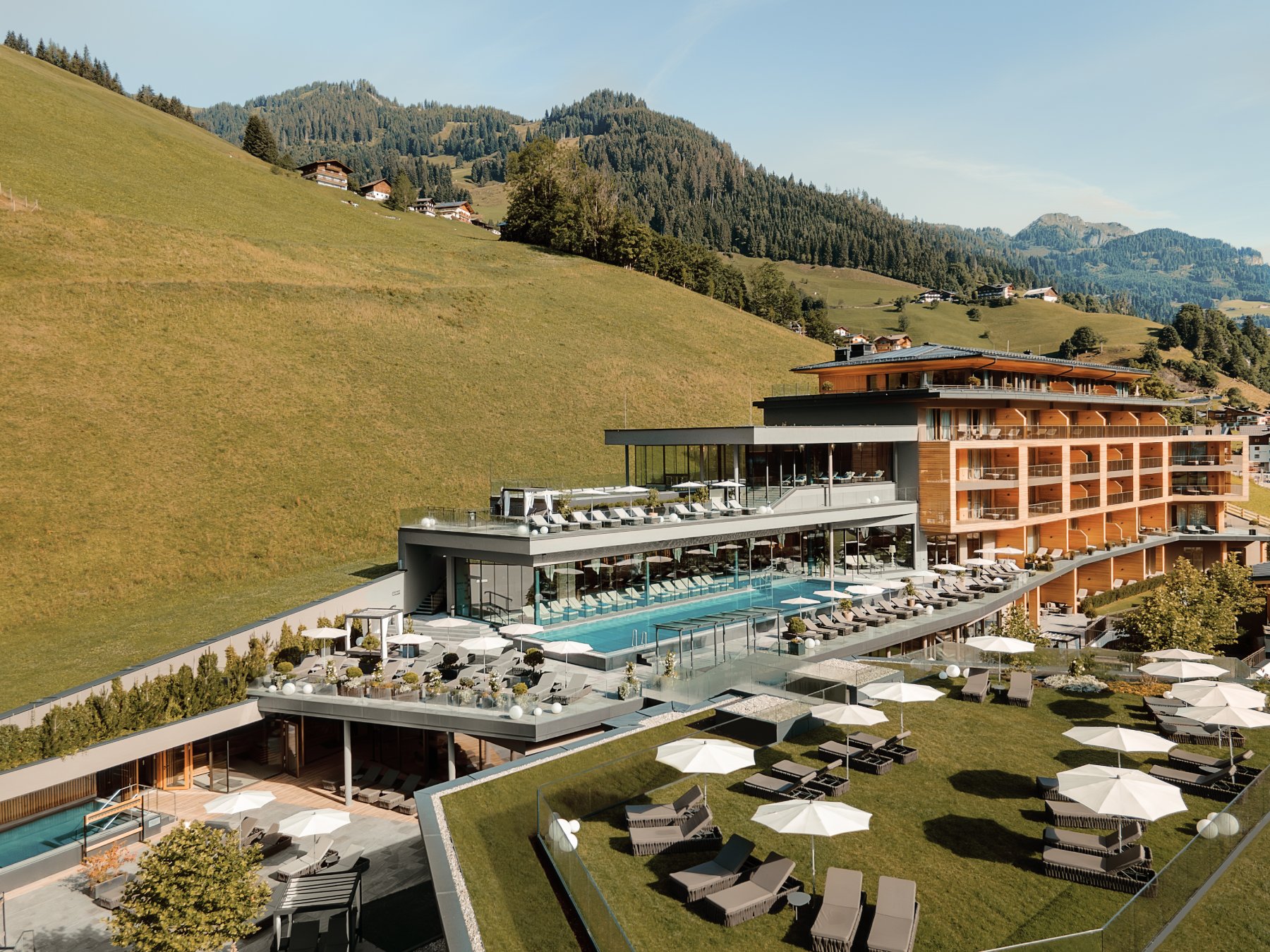 Das Edelweiss Mountain Resort in Grossarl near Slazburg