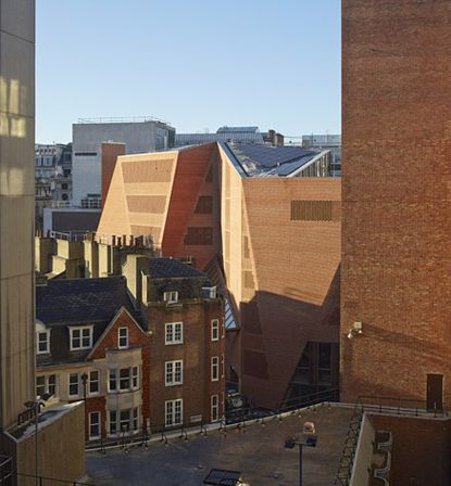 Saw Swee Hock Student Centre designed by O'Donnell + Tuomey Architects