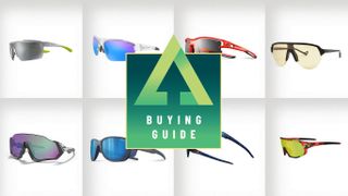 Collage of the best trail running sunglasses