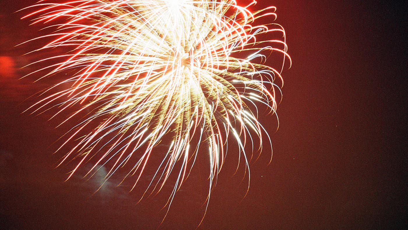 Sainsbury's fireworks