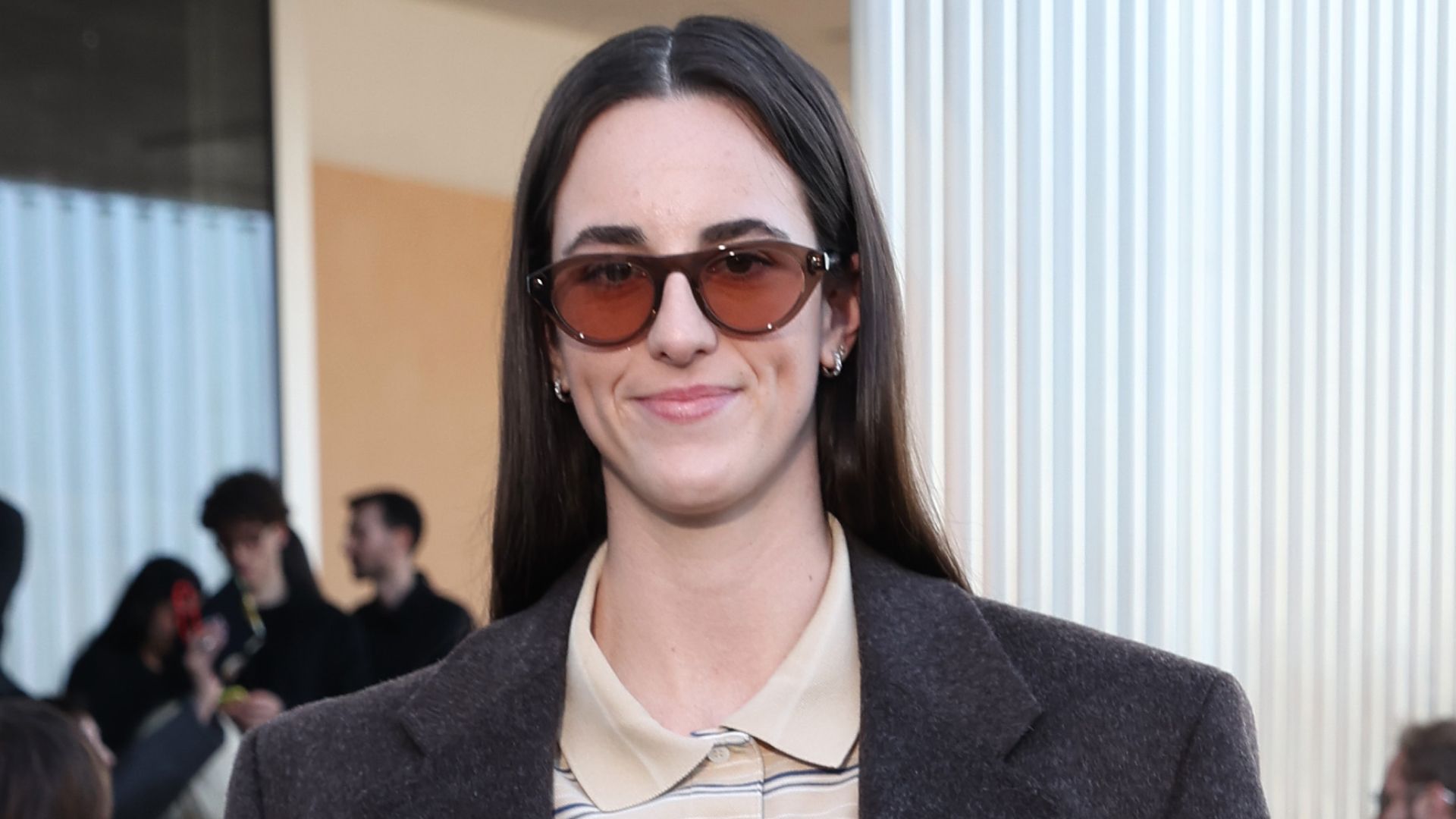 Caitlin Clark Attends Her First Prada Fashion Show: Photos | Marie Claire