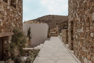 outdoors areas at Syros house Residence Viglostasi by Block722
