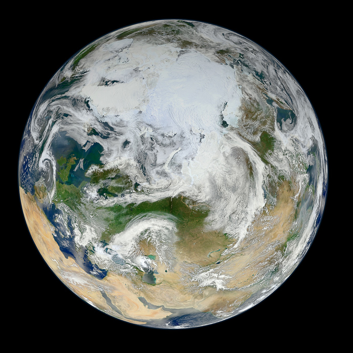 Earth Seen by NASA&#039;s NPP Suomi Satellite