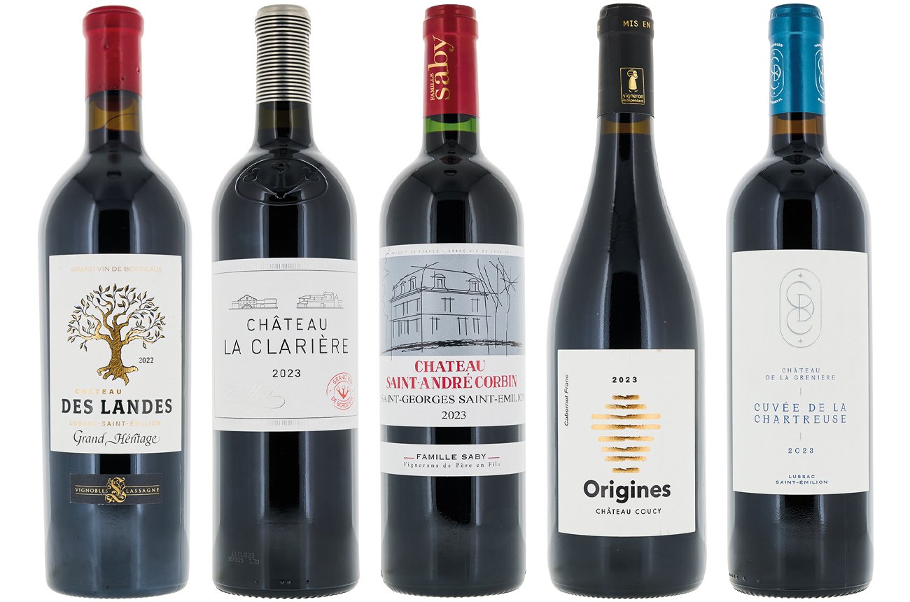 Right Bank Bordeaux wines