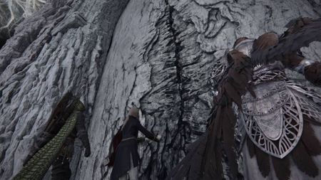 Elden Ring Nightreign nightfarers at doors to nightlord boss lair