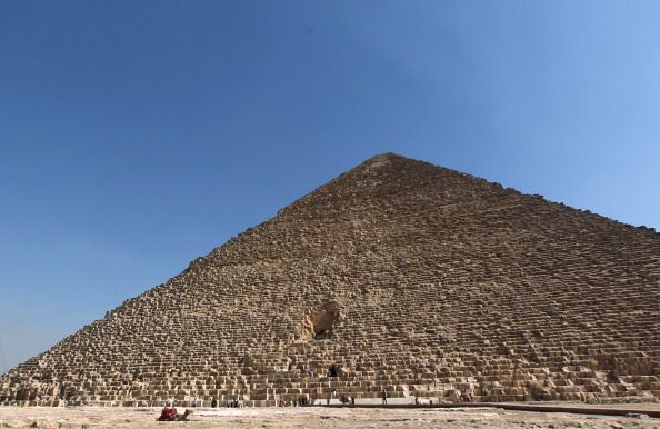 The Great Pyramid of Giza.