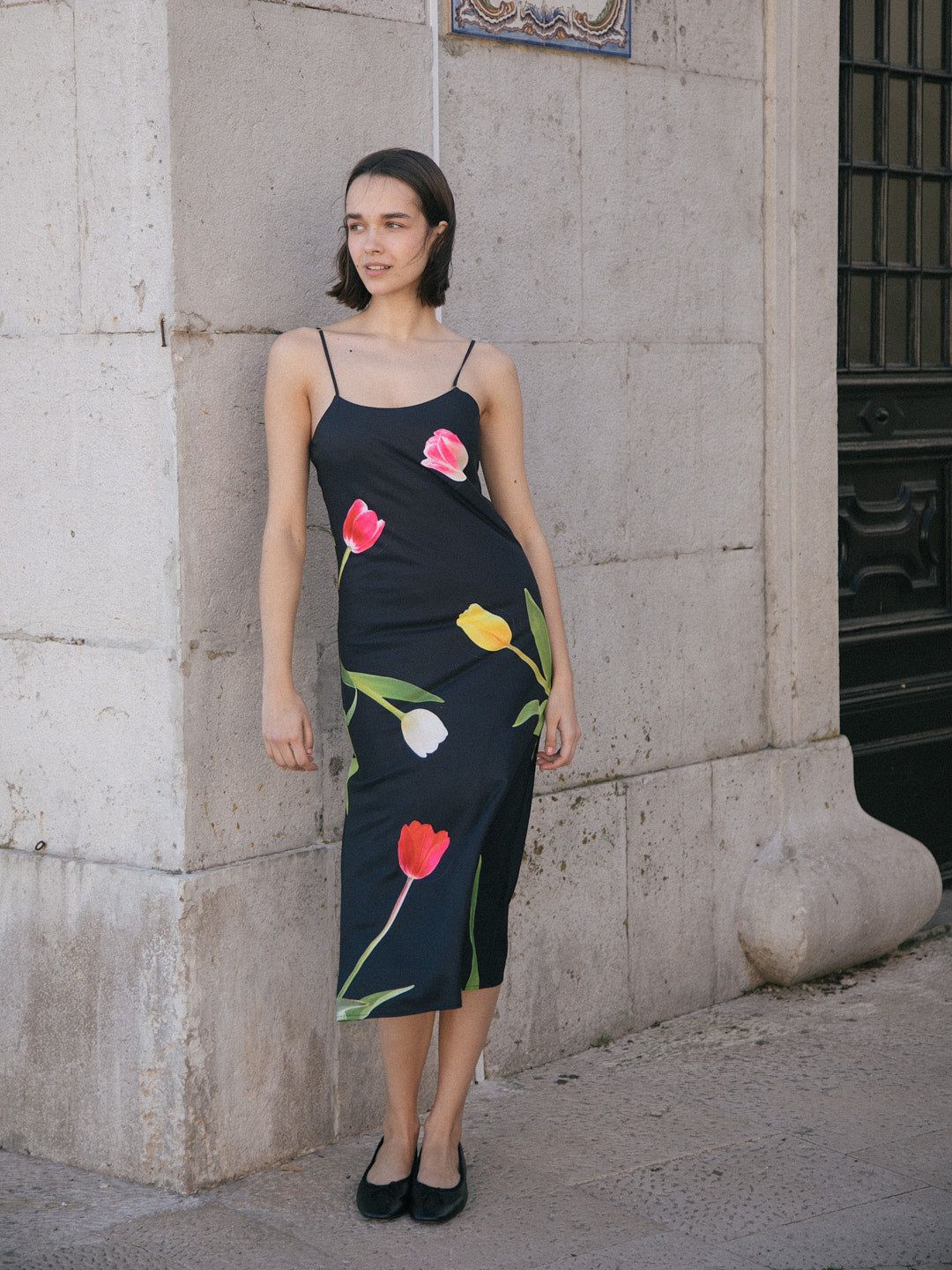Tulip Dress - Black