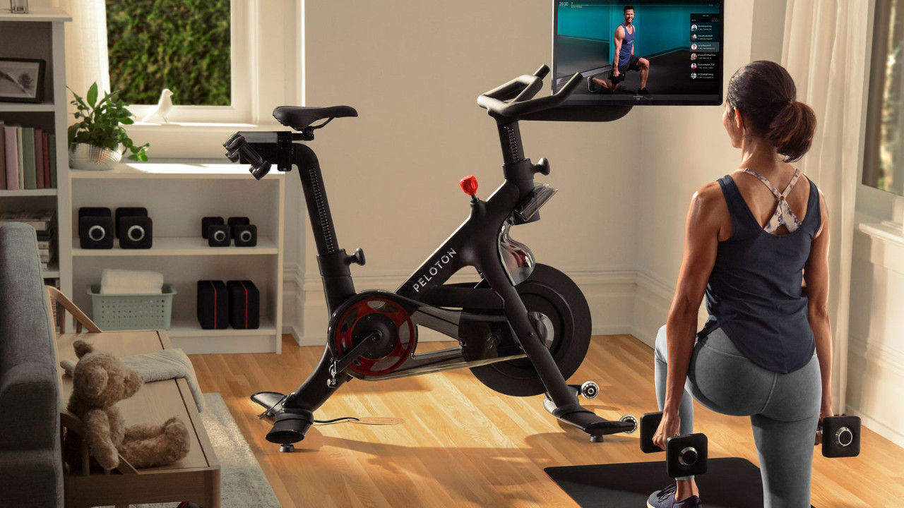 echelon bike work with peloton app