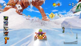 Crash Team Racing tips: Hop from ice to snow to maintain speed