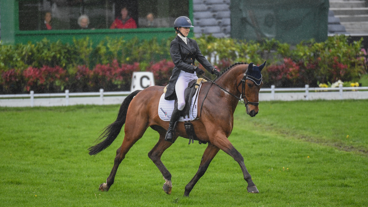 Lauren Innes and Global Fision M at Badminton Horse Trials