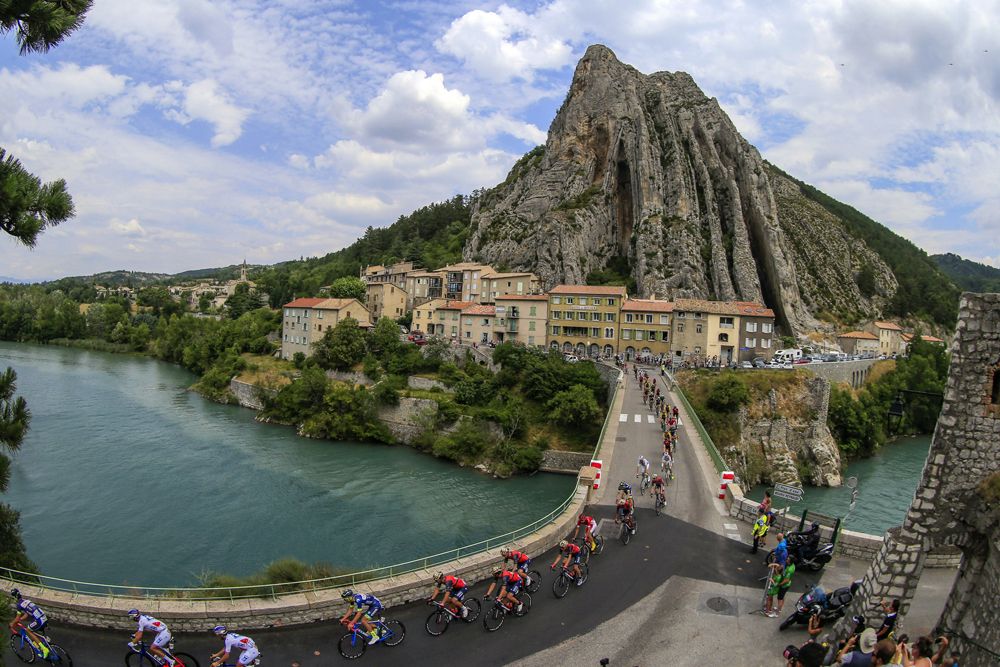 Scenic views on stage 19 of the Tour de France
