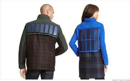 You can wear this solar-powered jacket to charge your phone