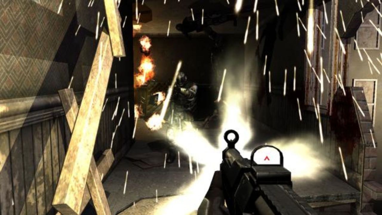 Screenshots from horror game F.E.A.R. (2005)