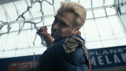 Antony Starr as Homelander in The Boys season 5 episode 3