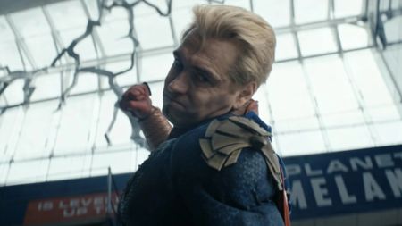 Antony Starr as Homelander in The Boys season 5 episode 3