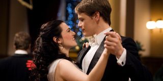 Sam Heughan and Katie McGrath in A Princess For Christmas
