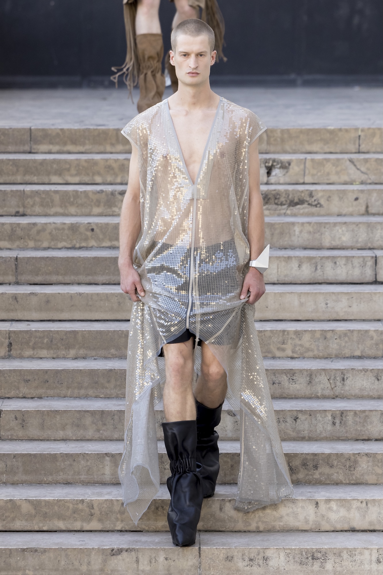 Rick Owens runway at Paris Fashion Week Men’s S/S 2026