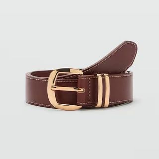 Mango Metal Buckle Belt