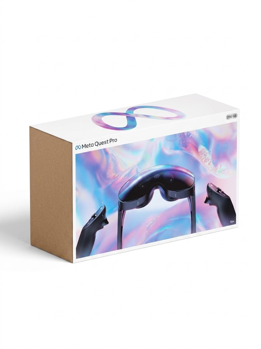 Meta Quest Pro, Headset With Virtual Reality Field Trips 1-Month Subscription