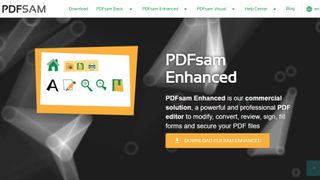 PDFsam Basic website screenshot