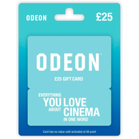 Odeon cinema gift card:  was £25