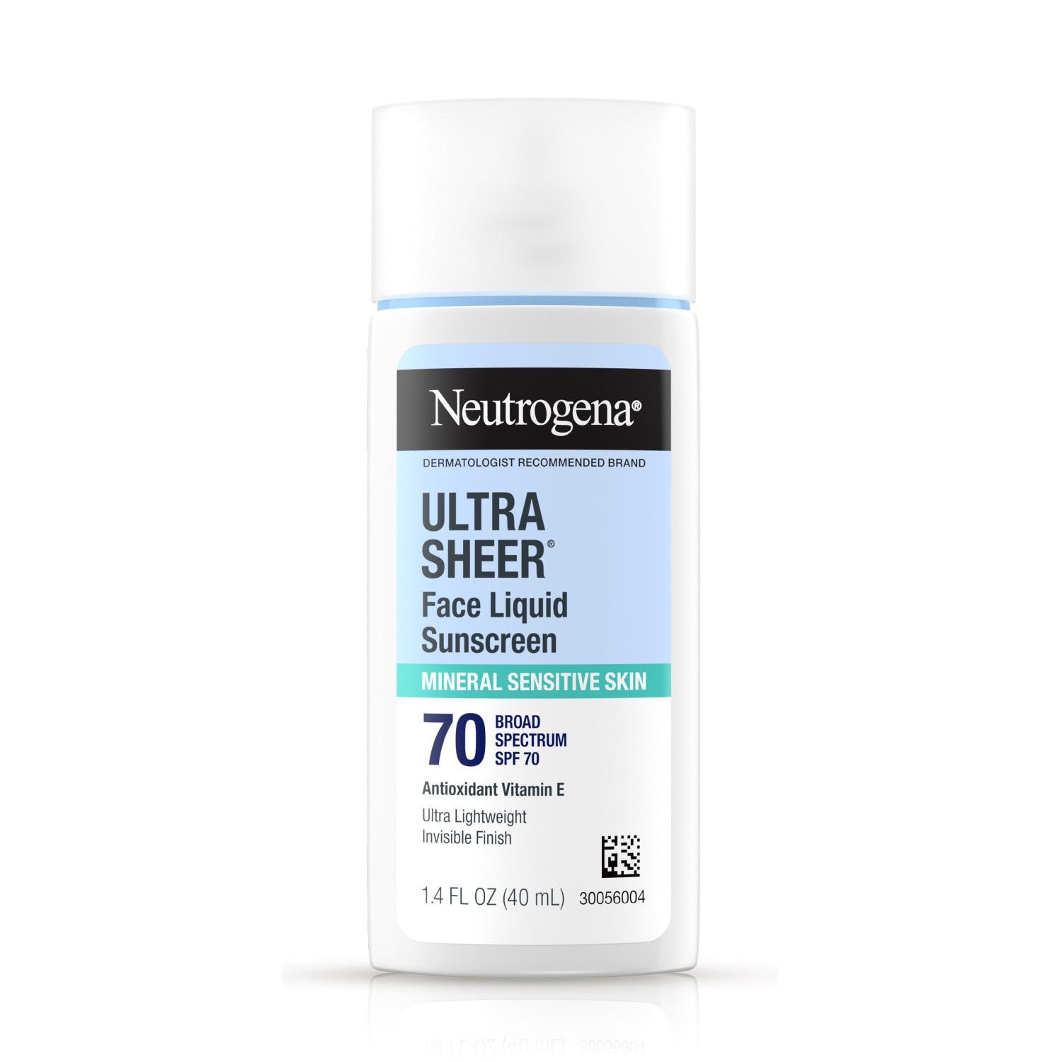 Neutrogena, Neutrogena Ultra Sheer Mineral Liquid Face Sunscreen, Spf 70, 1.4 Oz