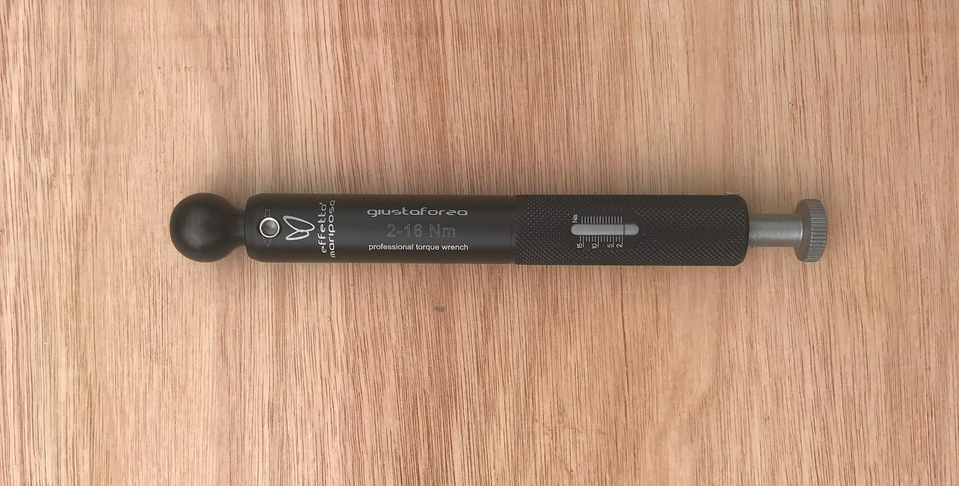 Image shows: Effetto Mariposa Giustaforza Torque Wrench