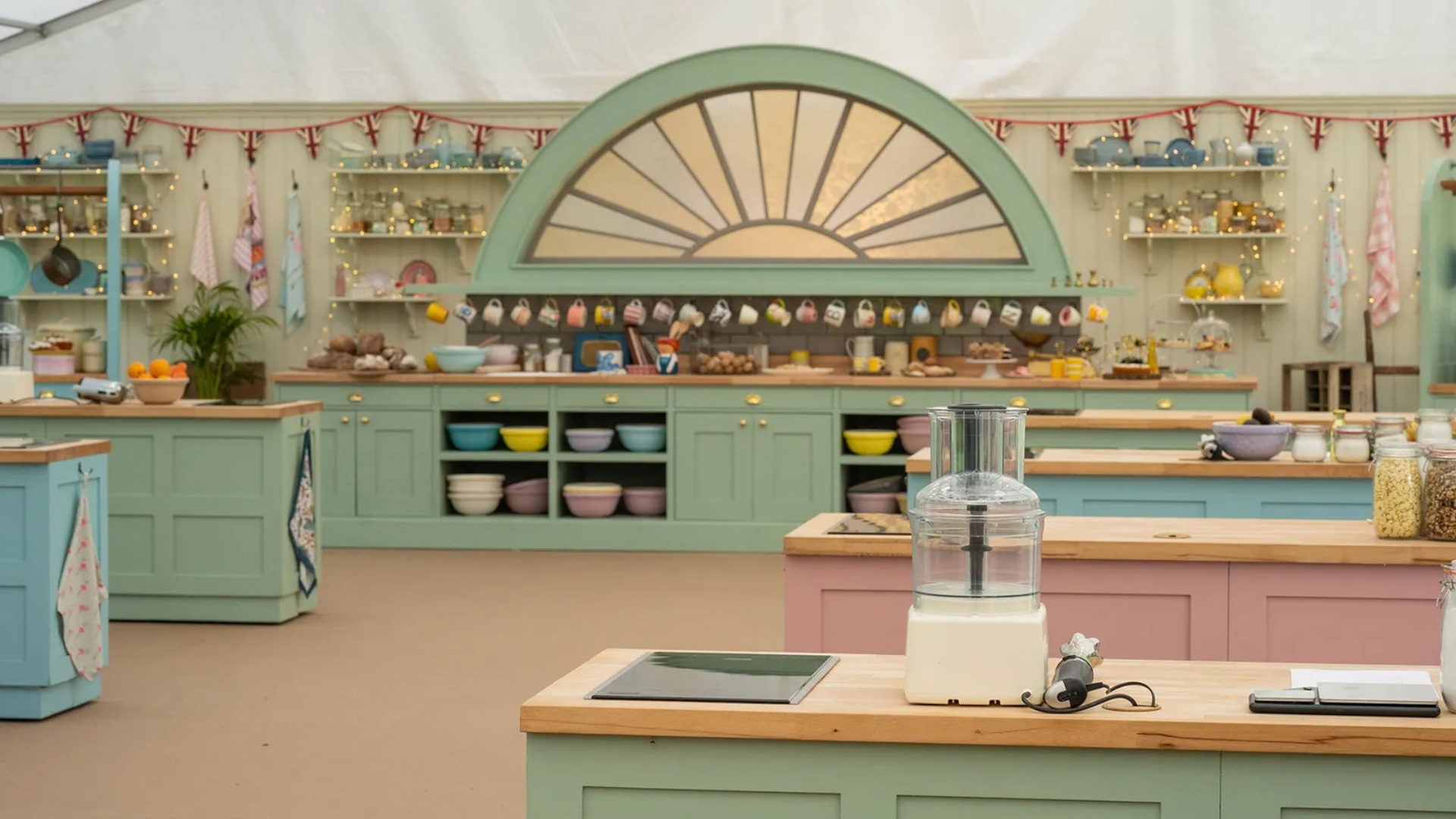 The Great British Bake Off Tent