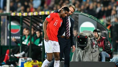 England Bulgaria, Marcus Rashford, Racism