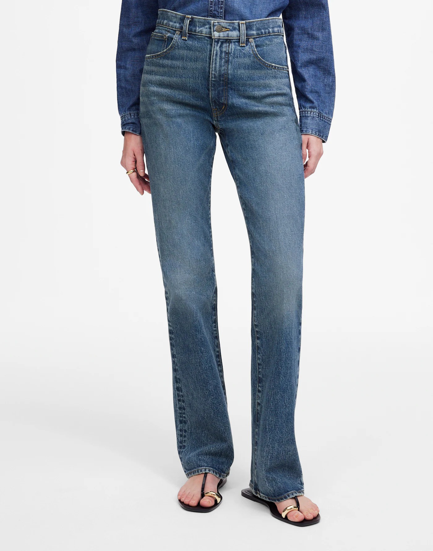 Madewell, Relaxed Bootcut Jeans