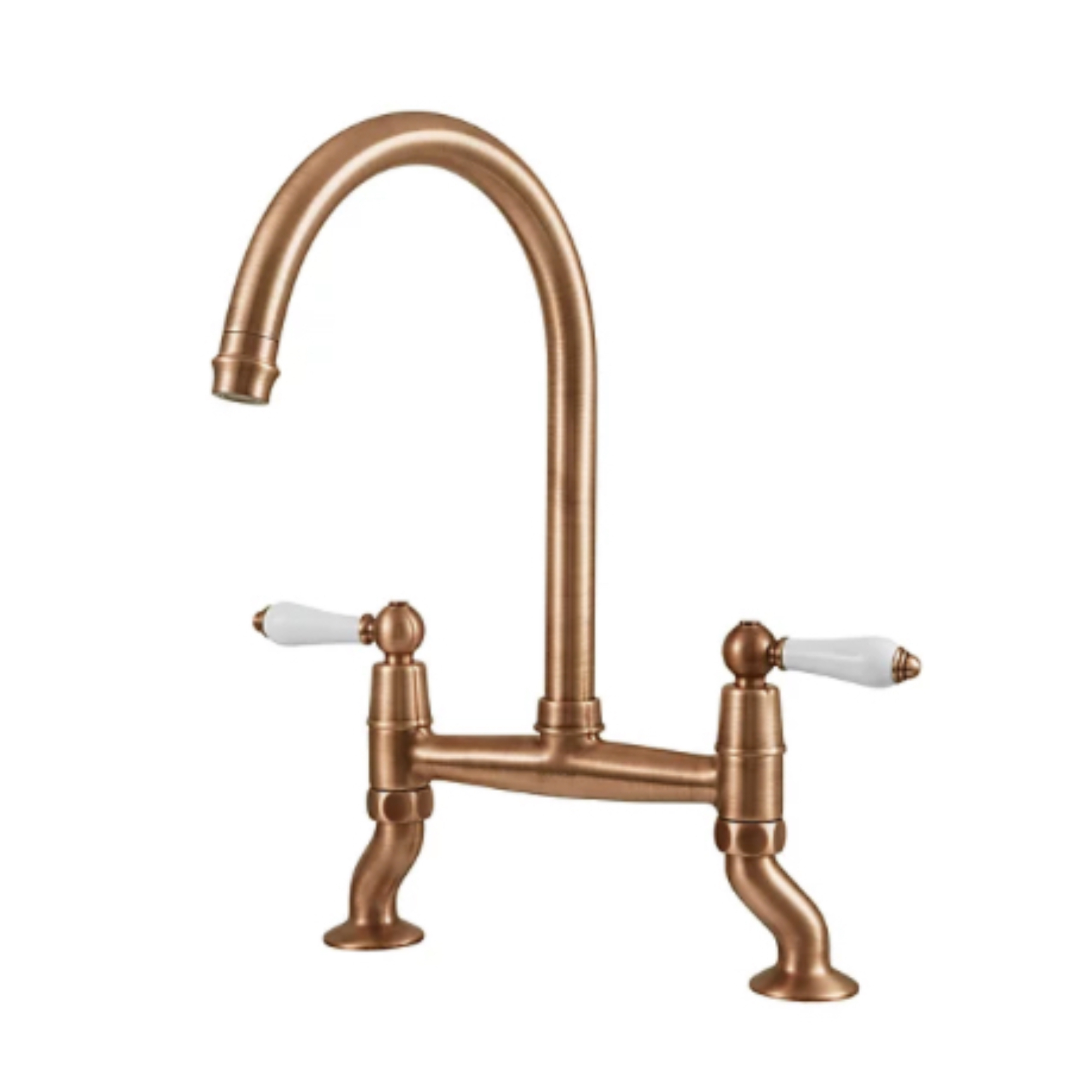 ELB10BC Elegance Bridge Brushed Copper Tap