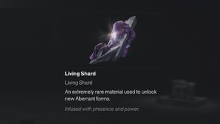 A Living Shard in Control Resonant