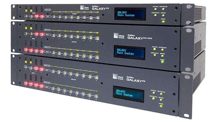 Meyer Sound GALAXY Granted AVnu Certification for Network Interoperability