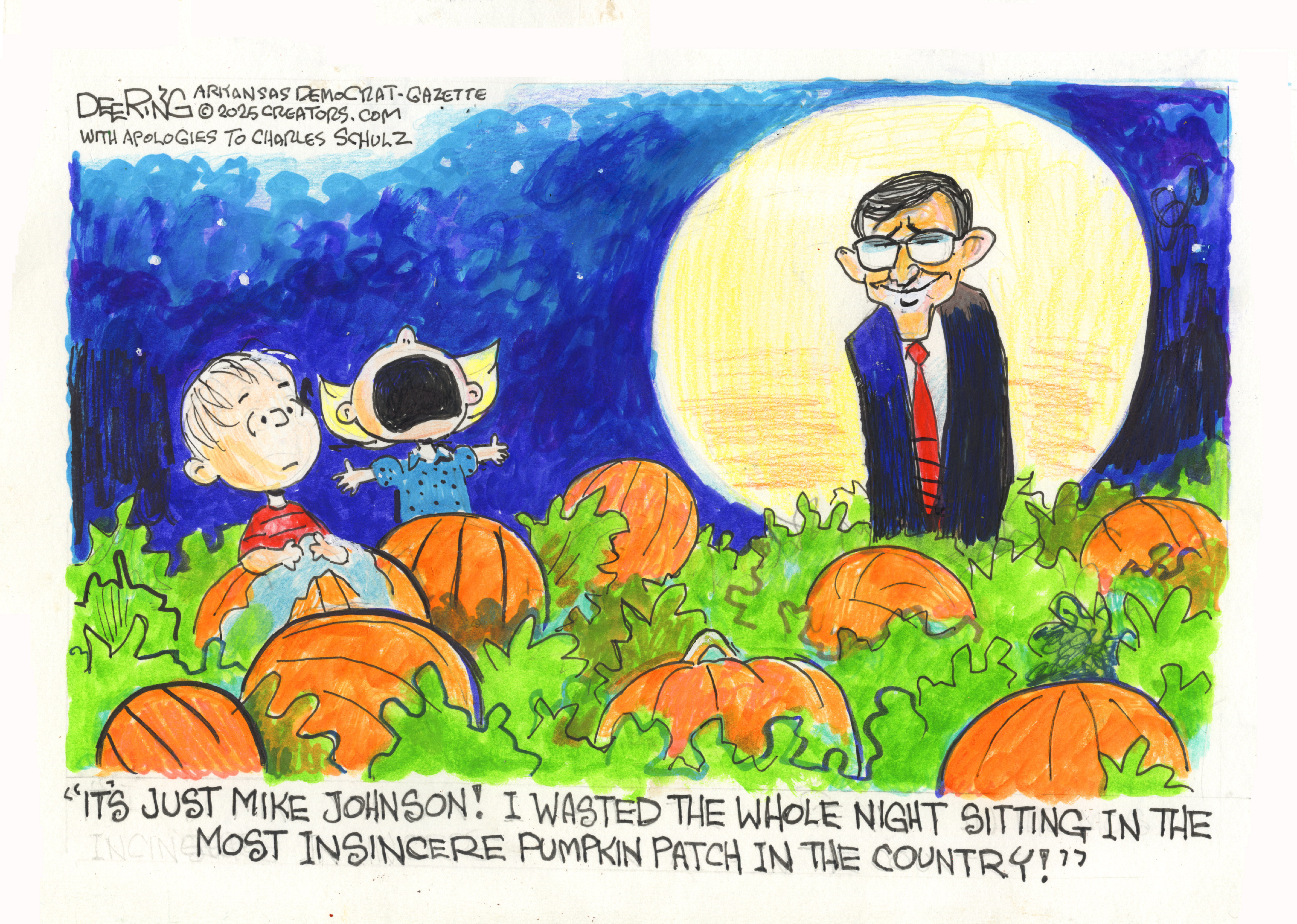 Political cartoon