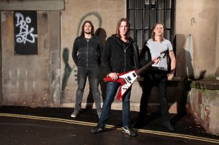 Brother beyond, the band in 2011 before Leigh Brown, far right, quit
