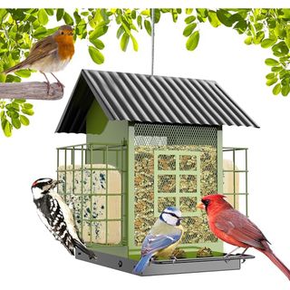 FlowaFoli Metal Bird Feeder