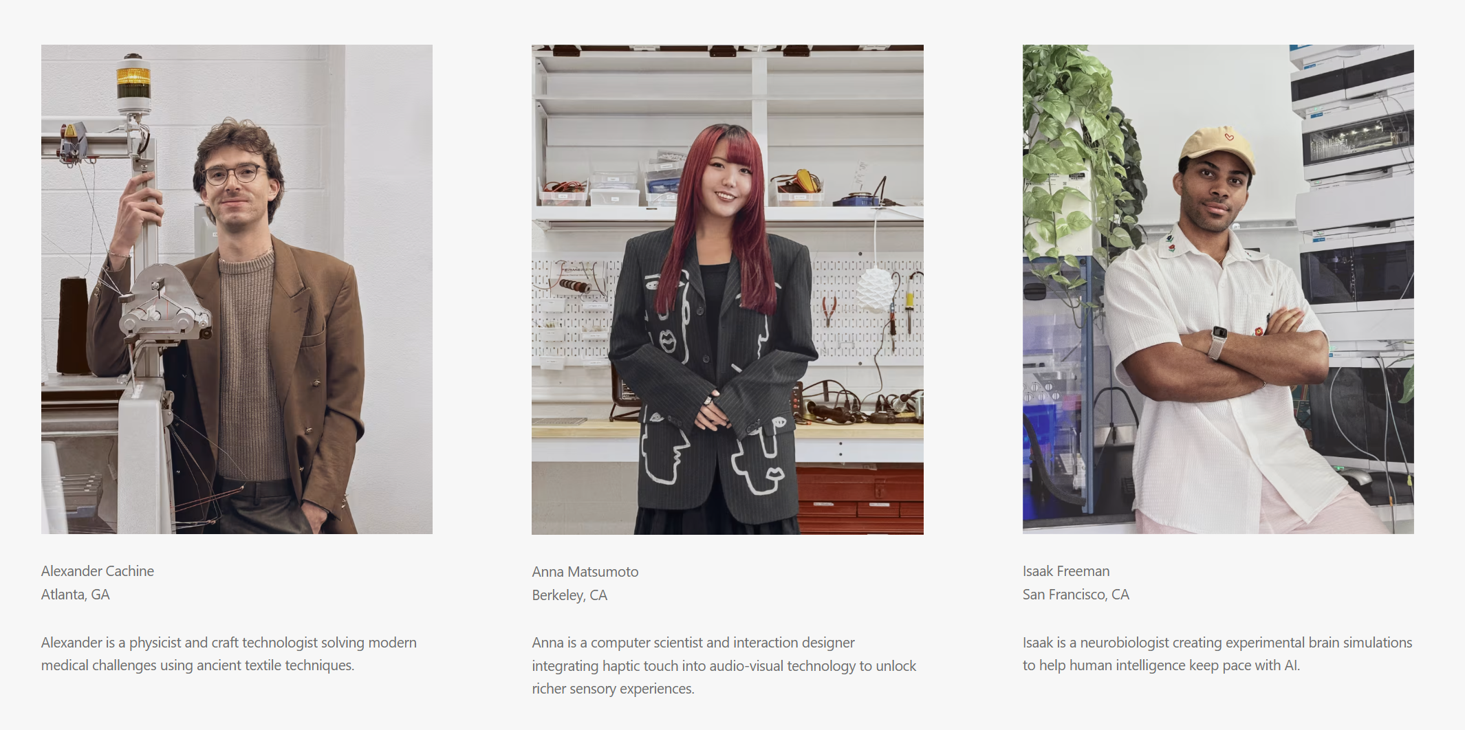 Some of the 2025 SJA Fellows