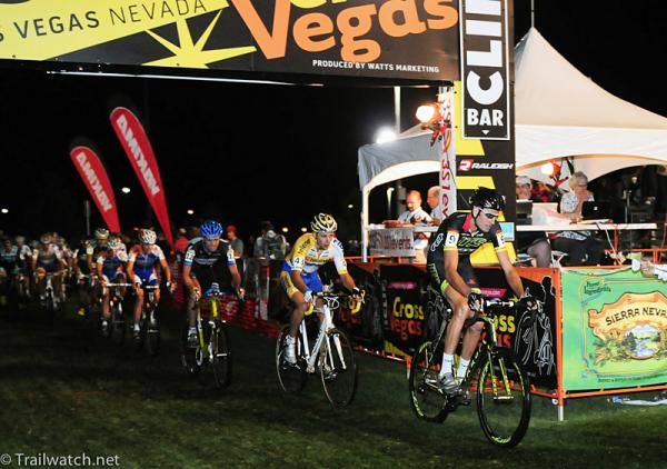 Ryan Trebon (LTS-Felt) leads after the start loop.