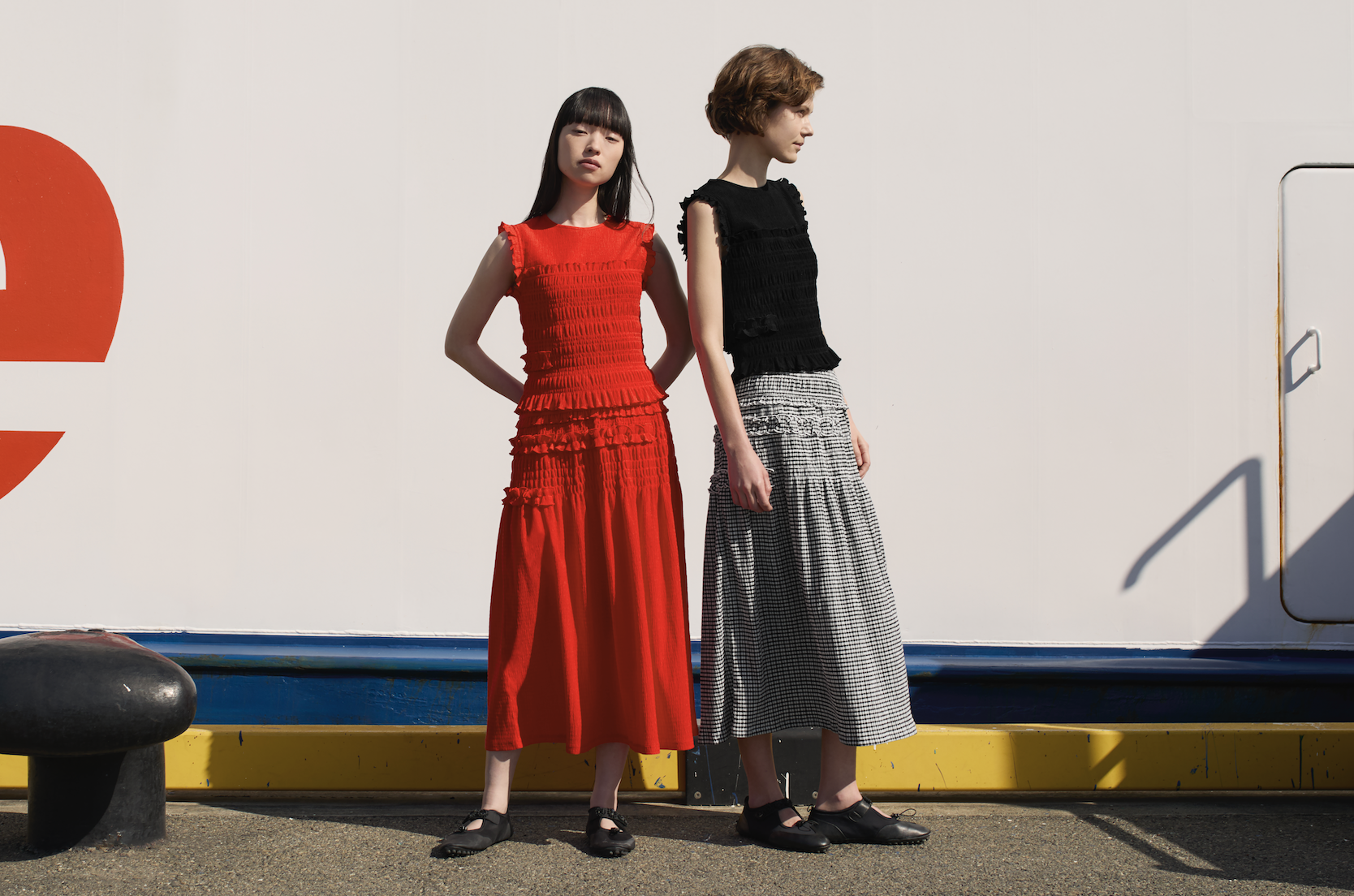 Uniqlo spring collaboration with Cecilie Bahnsen