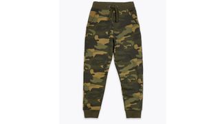 M&S Cotton Camouflage Joggers