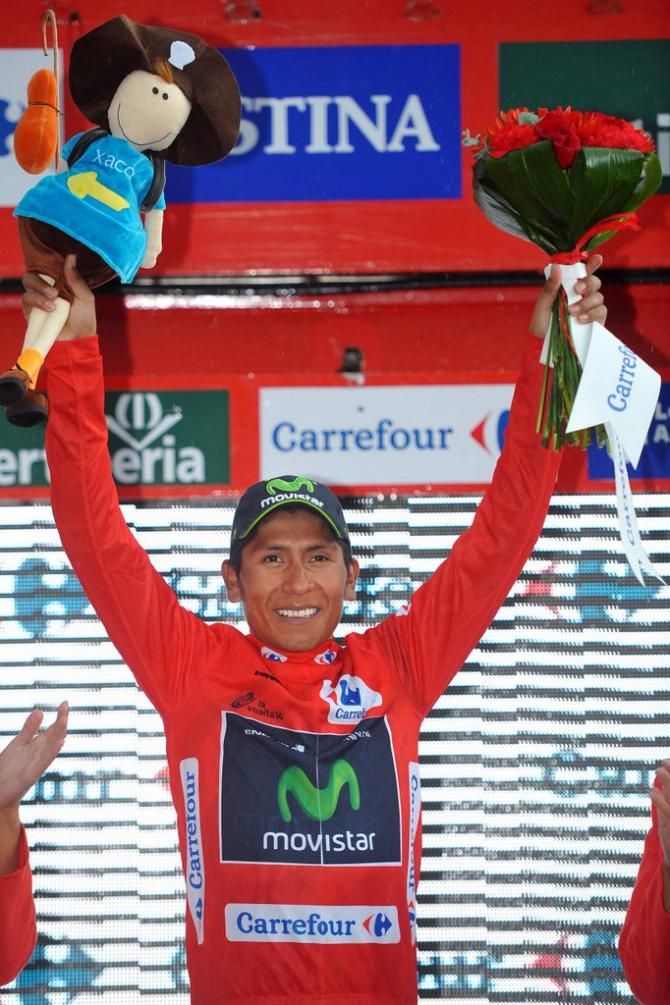 Nairo Quintana (Movistar) is the first Colombian in 13 years to lead the Vuelta