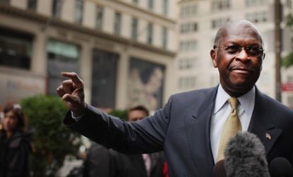 Republican presidential candidate Herman Cain is taking a break from campaigning to promote his new book, which some commentators believe is a sign that Cain's not serious about his White Hou