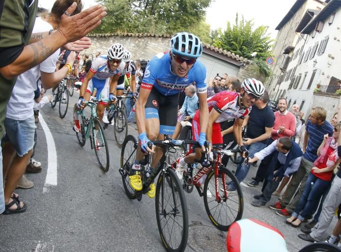 Dan Martin wanted to attack on the final climb, but couldn't get through