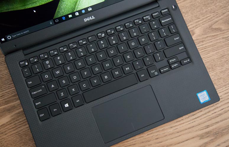 Dell XPS 13 (2017) keyboard