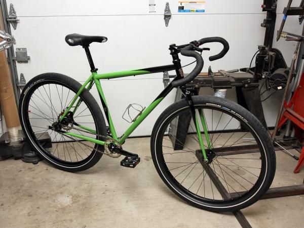 True Fabrication's "monster fixie" was actually inspired by a mis-built fork.