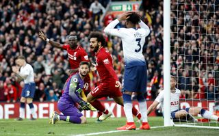 Toby Alderweireld scored a last-gasp own goal to snatch Liverpool victory