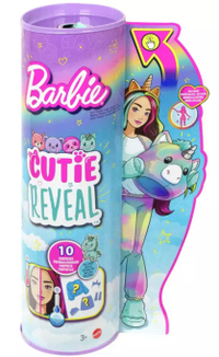 Barbie Cutie Reveal Doll with Unicorn Plush Costume - £24.99 | Amazon