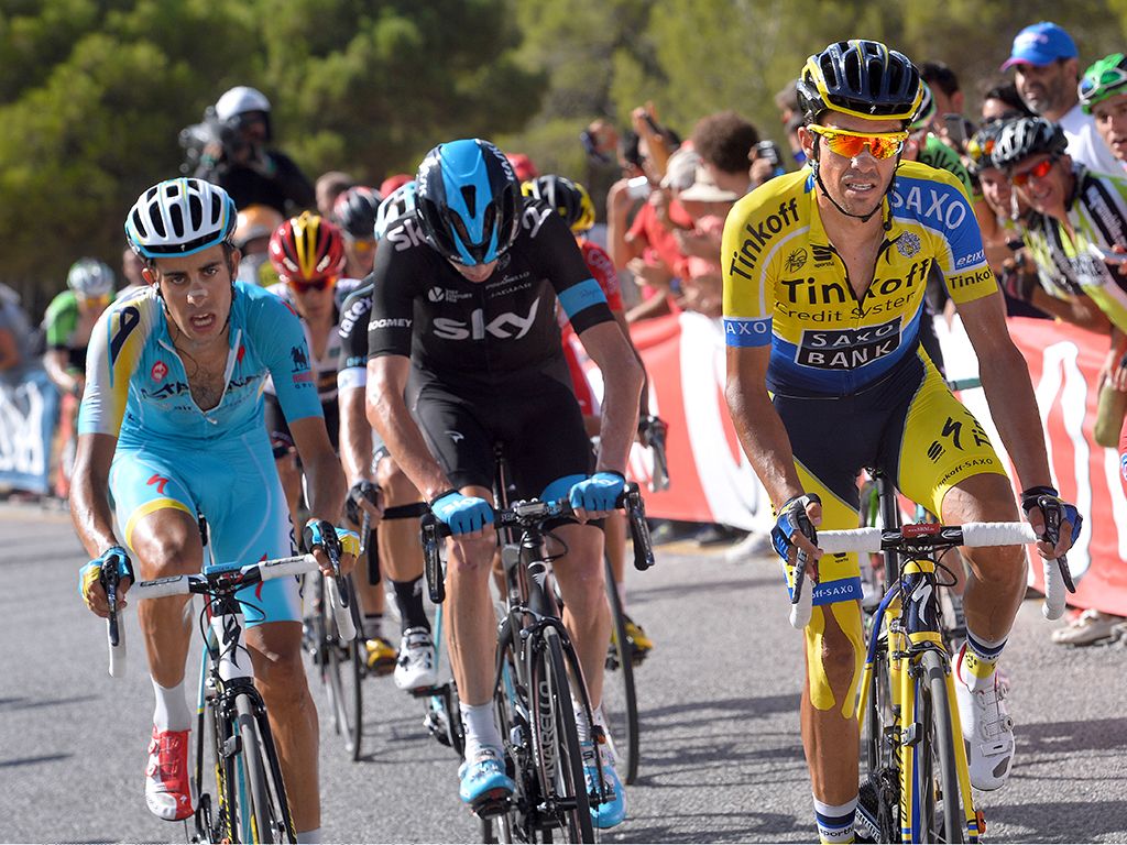 After crashing out of the Tour de France, Contador mounted an attempt at Vuelta victory