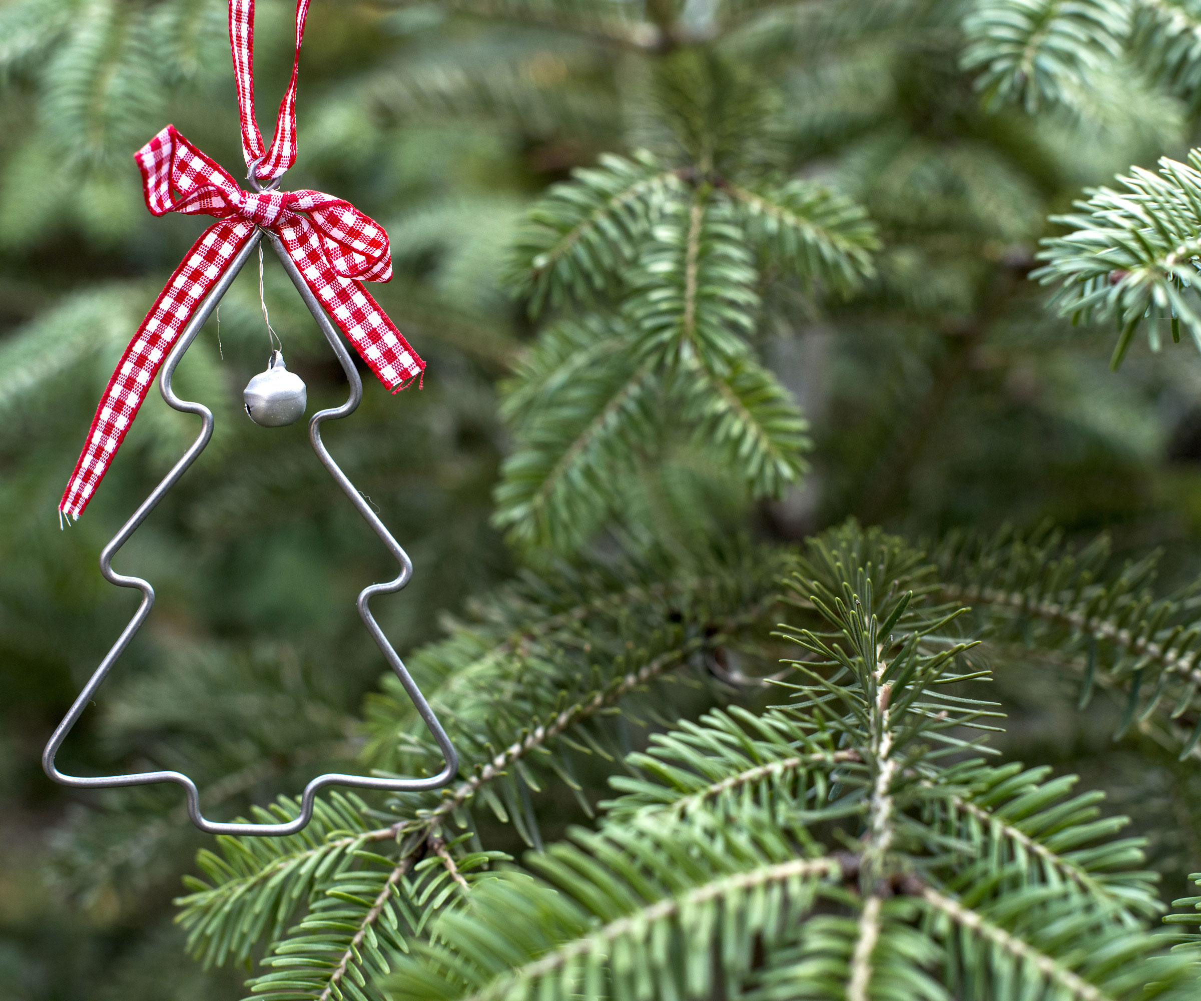 Christmas tree with tree decoration